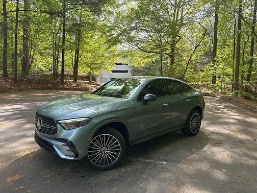 Verde Silver Metallic 2025 Mercedes-Benz GLC 300 4MATIC Coupe