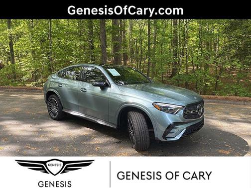 Starling Blue Metallic 2025 Mercedes-Benz GLC 300 4MATIC Coupe