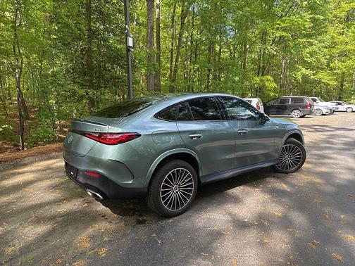 Verde Silver Metallic 2025 Mercedes-Benz GLC 300 4MATIC Coupe