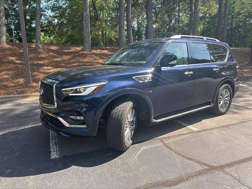 Hermosa Blue 2018 INFINITI QX80 Base