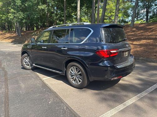 Hermosa Blue 2018 INFINITI QX80 Base