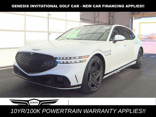 Uyuni White 2026 Genesis G90 3.5T E-SC Prestige Black AWD