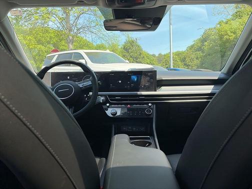 Serenity White 2024 Hyundai SONATA Hybrid Limited