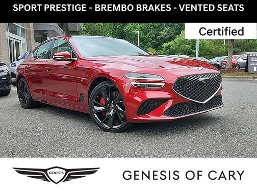 Havana Red 2023 Genesis G70 3.3T RWD