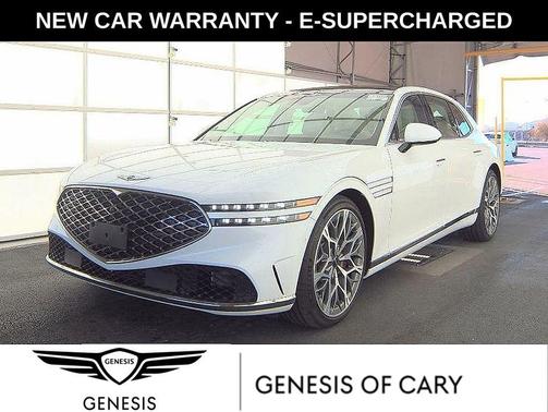 Uyuni White 2025 Genesis G90 3.5T e-SC AWD