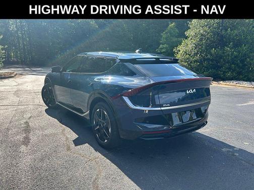 Midnight Lake Blue 2025 Kia EV6 Wind RWD