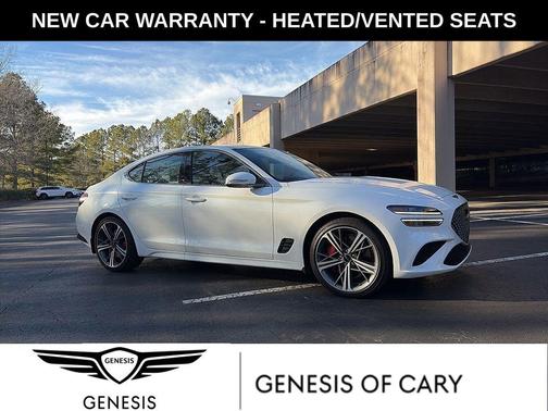 Uyuni White 2025 Genesis G70 3.3T AWD Sport Advanced