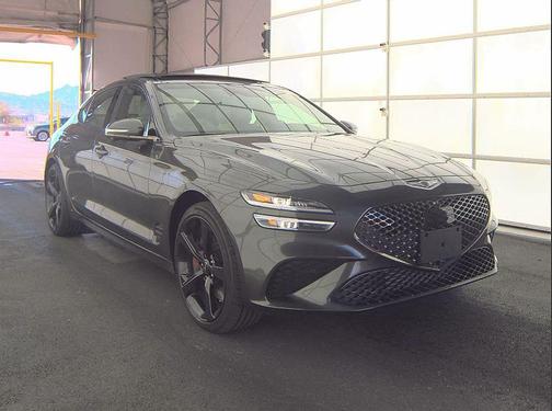 Gray 2026 Genesis G70 3.3T AWD Sport Prestige
