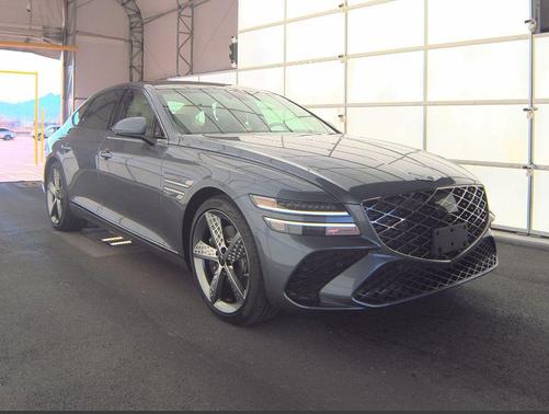 Blue 2026 Genesis G80 3.5T Sport Prestige AWD