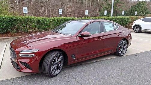 Cavendish Red 2025 Genesis G70 2.5T AWD