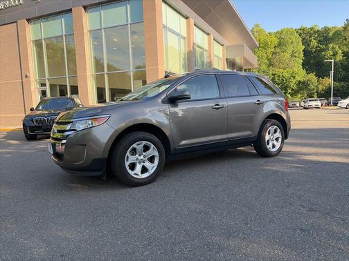 Mineral Gray Metallic 2014 Ford Edge SEL