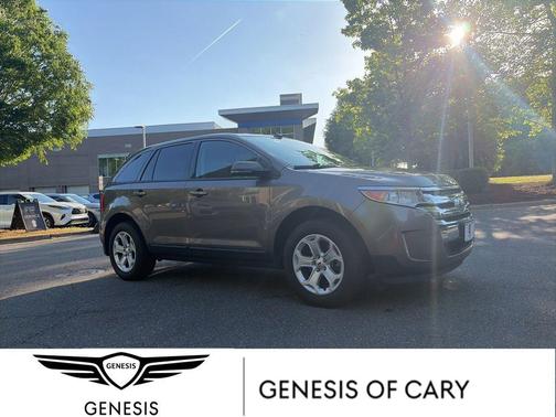 Mineral Gray Metallic 2014 Ford Edge SEL