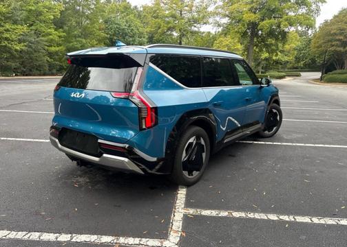 Ocean Blue 2024 Kia EV9 Land