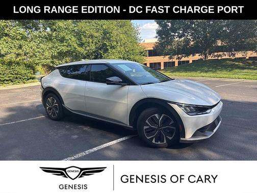 Snow White Pearl 2024 Kia EV6 Light Long Range