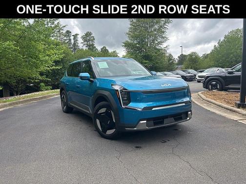 Ocean Blue 2025 Kia EV9 Wind