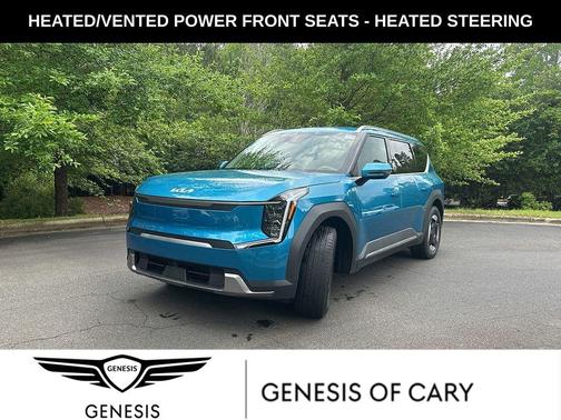 Ocean Blue 2025 Kia EV9 Wind
