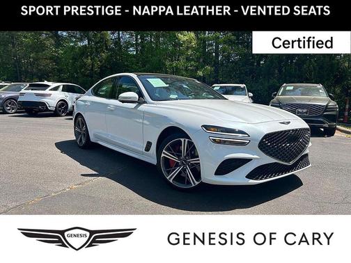 Uyuni White 2025 Genesis G70 3.3T RWD Sport Advanced