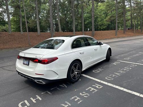 White 2025 Mercedes-Benz E-Class 4MATIC