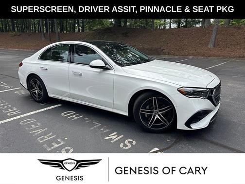 White 2025 Mercedes-Benz E-Class 4MATIC