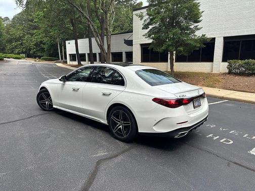 White 2025 Mercedes-Benz E-Class 4MATIC