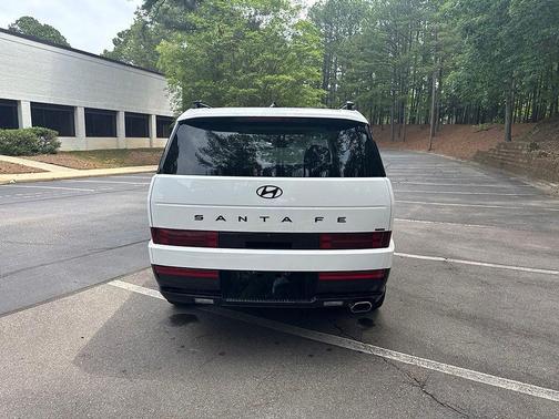 Serenity White 2025 Hyundai SANTA FE Calligraphy
