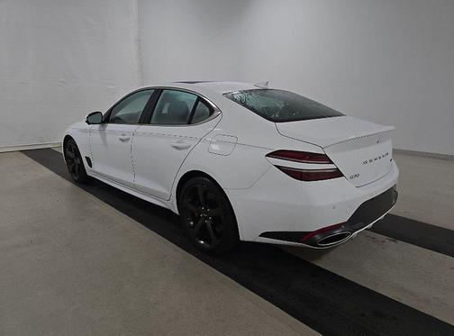 White 2026 Genesis G70 3.3T RWD Sport Prestige