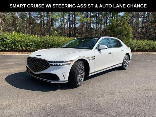 Uyuni White 2025 Genesis G90 3.5T e-SC AWD