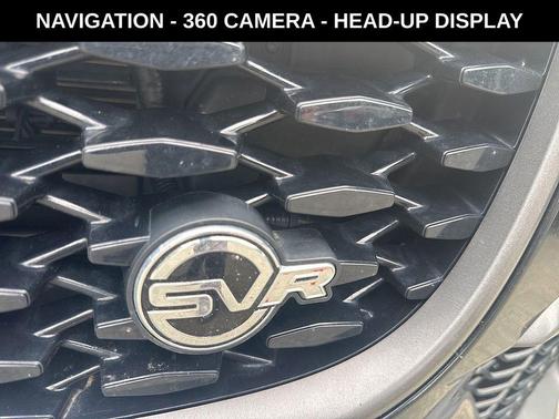 Santorini Black 2021 Jaguar F-PACE SVR P550 AWD Automatic