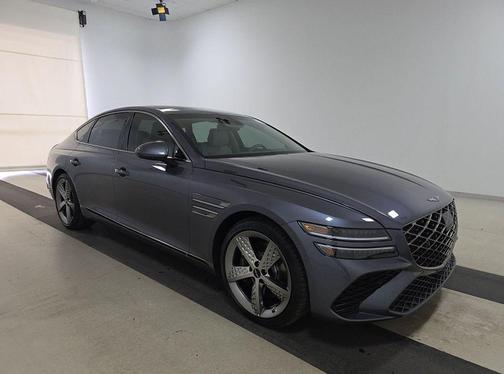 Blue 2026 Genesis G80 3.5T Sport Prestige AWD