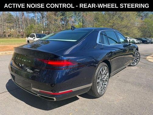 Capri Blue 2025 Genesis G90 3.5T e-SC AWD