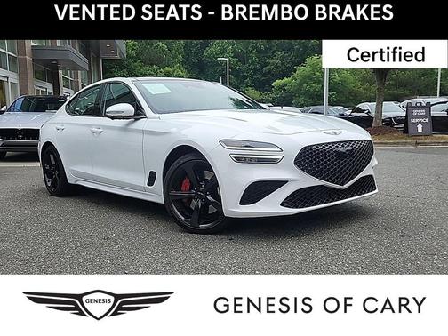 White 2026 Genesis G70 3.3T RWD Sport Prestige