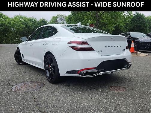 White 2026 Genesis G70 3.3T RWD Sport Prestige
