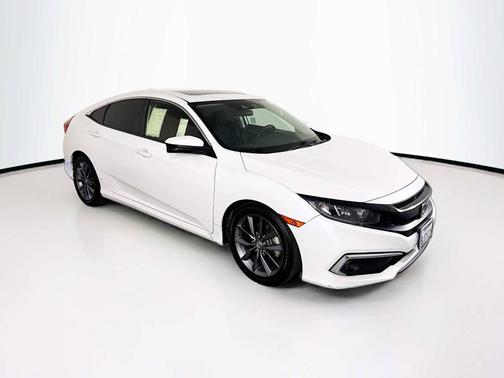 Platinum White Pearl 2019 Honda Civic