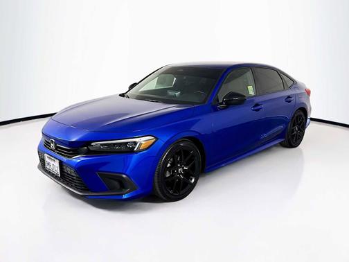 Aegean Blue Metallic 2024 Honda Civic