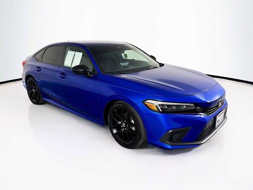 Aegean Blue Metallic 2024 Honda Civic