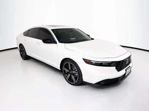Platinum White Pearl 2024 Honda Accord Hybrid