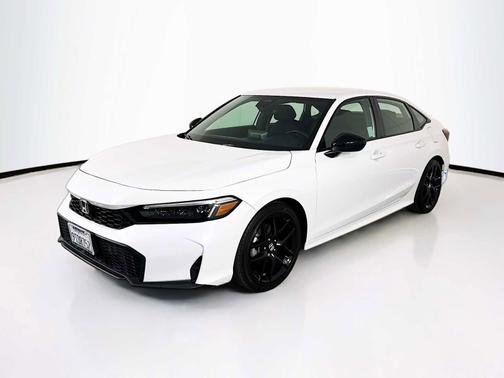 Platinum White Pearl 2025 Honda Civic