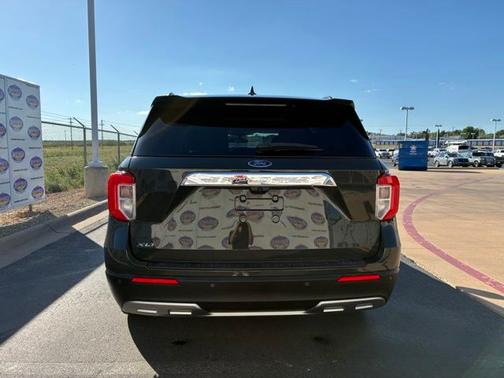 FORGED GREEN METALLIC 2023 Ford Explorer XLT