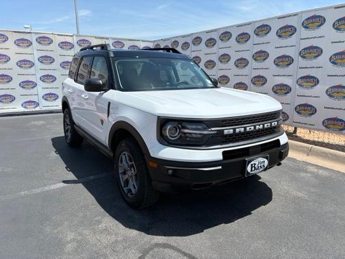 OXFORD WHITE 2024 Ford Bronco Sport BADLANDS