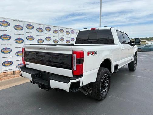STAR WHITE 2025 Ford F-250 PLATINUM