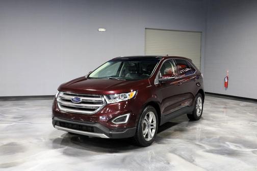 Burgundy Velvet Metallic Tinted Clearcoat 2017 Ford Edge Titanium