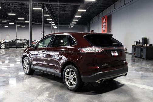 Burgundy Velvet Metallic Tinted Clearcoat 2017 Ford Edge Titanium