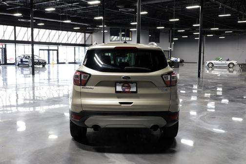 White Gold Metallic 2017 Ford Escape Titanium