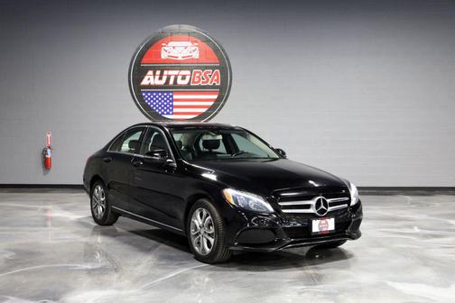 BLACK 2017 Mercedes-Benz C-Class C 300 4MATIC