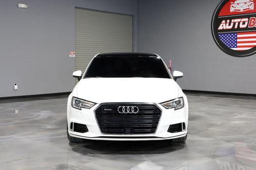 WHITE 2019 Audi A3 Premium
