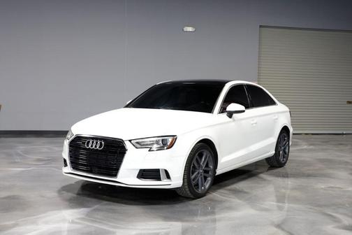 WHITE 2019 Audi A3 Premium