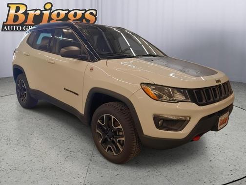 White Clearcoat 2020 Jeep Compass Trailhawk