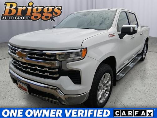 Summit White 2024 Chevrolet Silverado 1500 LTZ