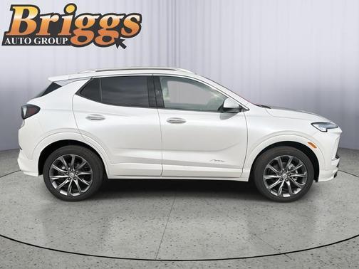 White Frost Tri-Coat 2026 Buick Encore GX Avenir