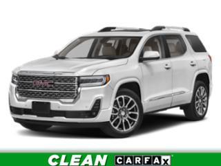 White Frost Tri-Coat 2022 GMC Acadia Denali